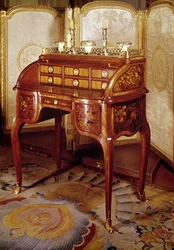 Schreibtisch von Louis XV (Holz)